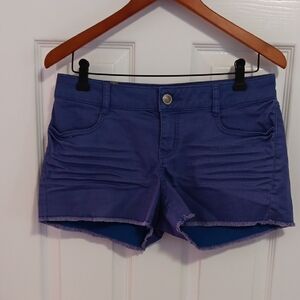 Stylish Blue Women's Shorts